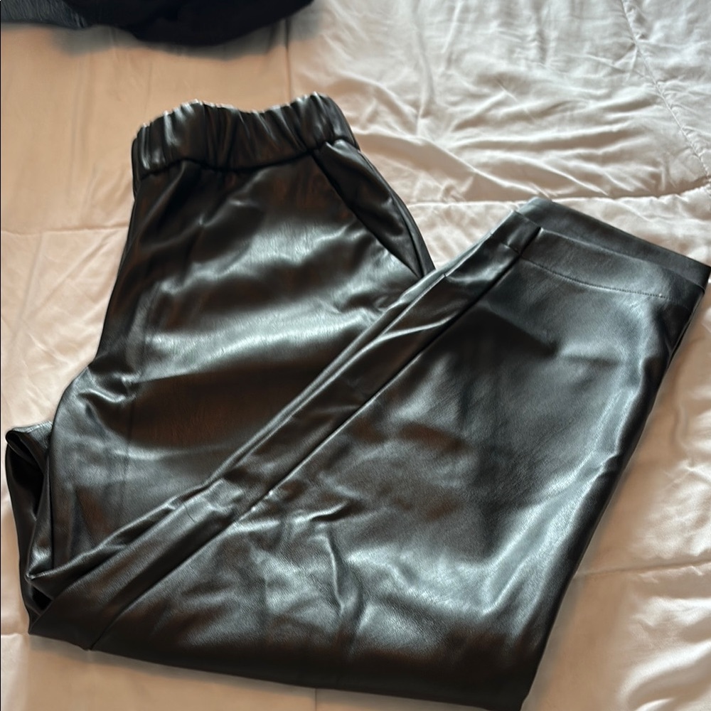 A New Day Pull On Pleather Pants